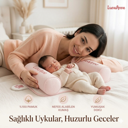 LunaAnne Ortopedik Bebek Düz kafa yastığı